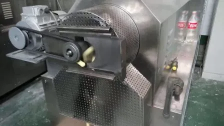Máquinas de linha de processamento de alimentos com base de cereais tufados não fritos